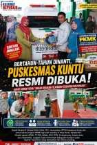 Bertahun-tahun Dinanti, Puskesmas Kuntu Akhirnya Diresmikan !!!