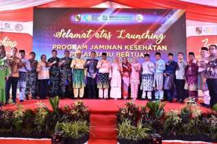 Ketua DPRD Kota Pekanbaru Hadiri Launching Program Jaminan Kesehatan Pekanbaru Bertuah