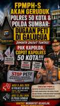 Dugaan PETI Galugua Kembali Dipersoalkan, FPMPH-S Tagih Komitmen Penegakan Hukum!