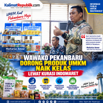 Wawako Pekanbaru Dorong Produk UMKM Naik Kelas Lewat Kurasi Indomaret