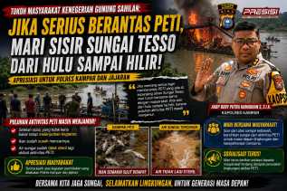 Tokoh Masyarakat Kenegerian Gunung Sahilan: Jika Serius Berantas PETI, Mari Sisir Sepanjang Sungai Tesso Bersama Masyarakat!