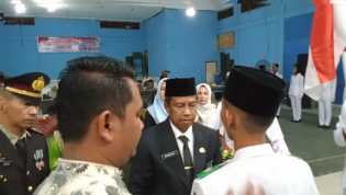 31 Anggota Paskibra Kampar Kiri Dikukuhkan, Putra Putri Terbaik Siap Kibarkan Merah Putih pada HUT ke-81 RI