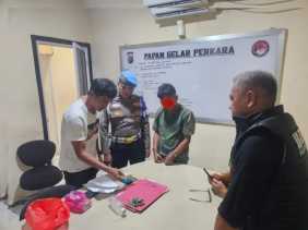Komitmen Lawan Narkoba, Polsek Kampar Kiri Amankan Pengedar Sabu 10,91 Gram