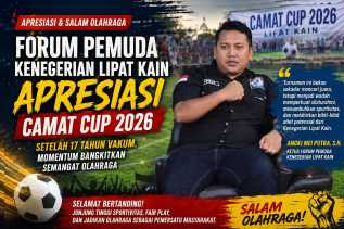 Forum Pemuda Kenegerian Lipat Kain Apresiasi Camat Cup 2026, Angki Mei Putra: Momentum Kebangkitan Olahraga Setelah 17 Tahun Vakum