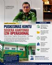 Puskesmas Kuntu Segera Kantongi Izin Operasional, Dinkes Kampar Targetkan Rampung 7 Hari Kerja