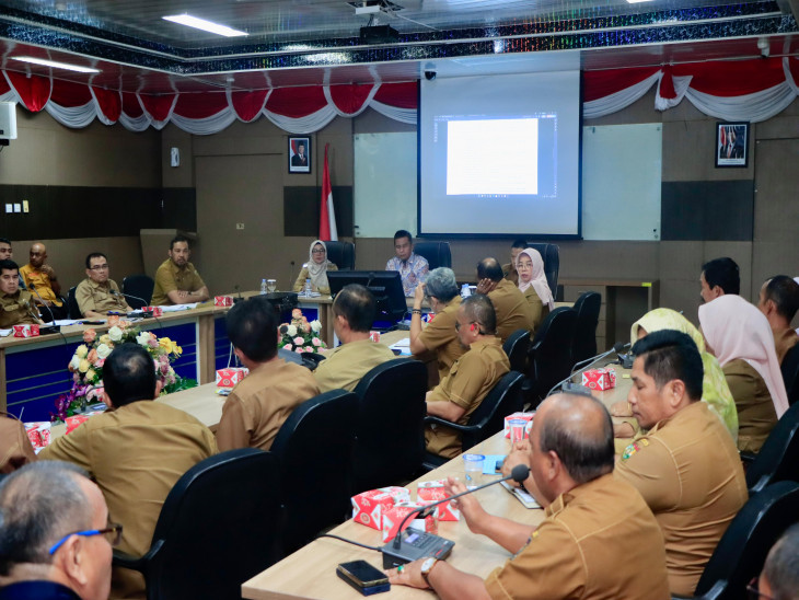 Sukseskan Program Strategis Nasional, Bupati Kampar minta Setiap OPD Agar Segera dapat menindak Lanjuti