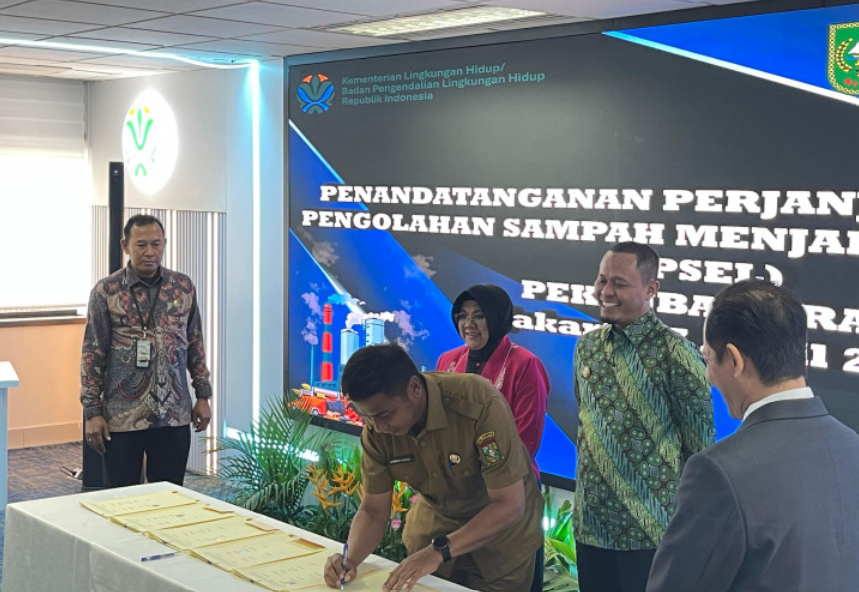 Wako Agung Lakukan PKS Ubah Sampah Jadi Energi Tanpa Keluar Uang Daerah