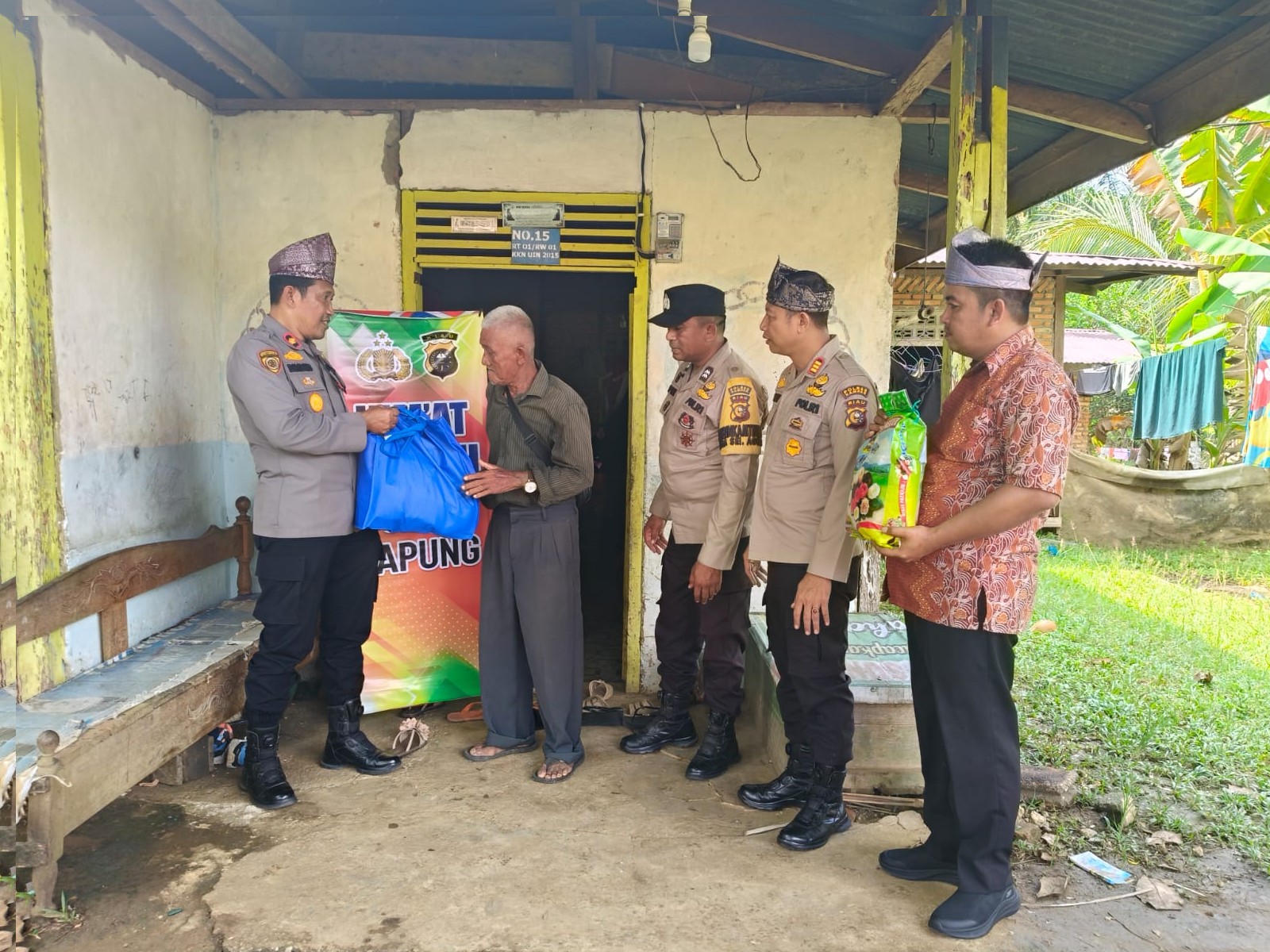 Polsek Tapung Gelar 