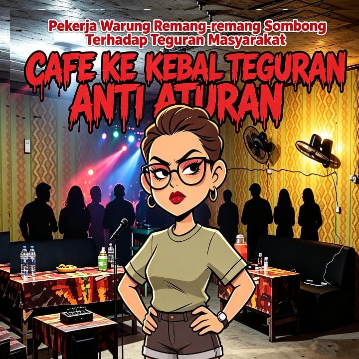 Pekerja Warung Remang-Remang 'KE' di Kenegerian Lipat Kain Memanas, Sikap Arogan dan Tak Peduli Teguran Warga!