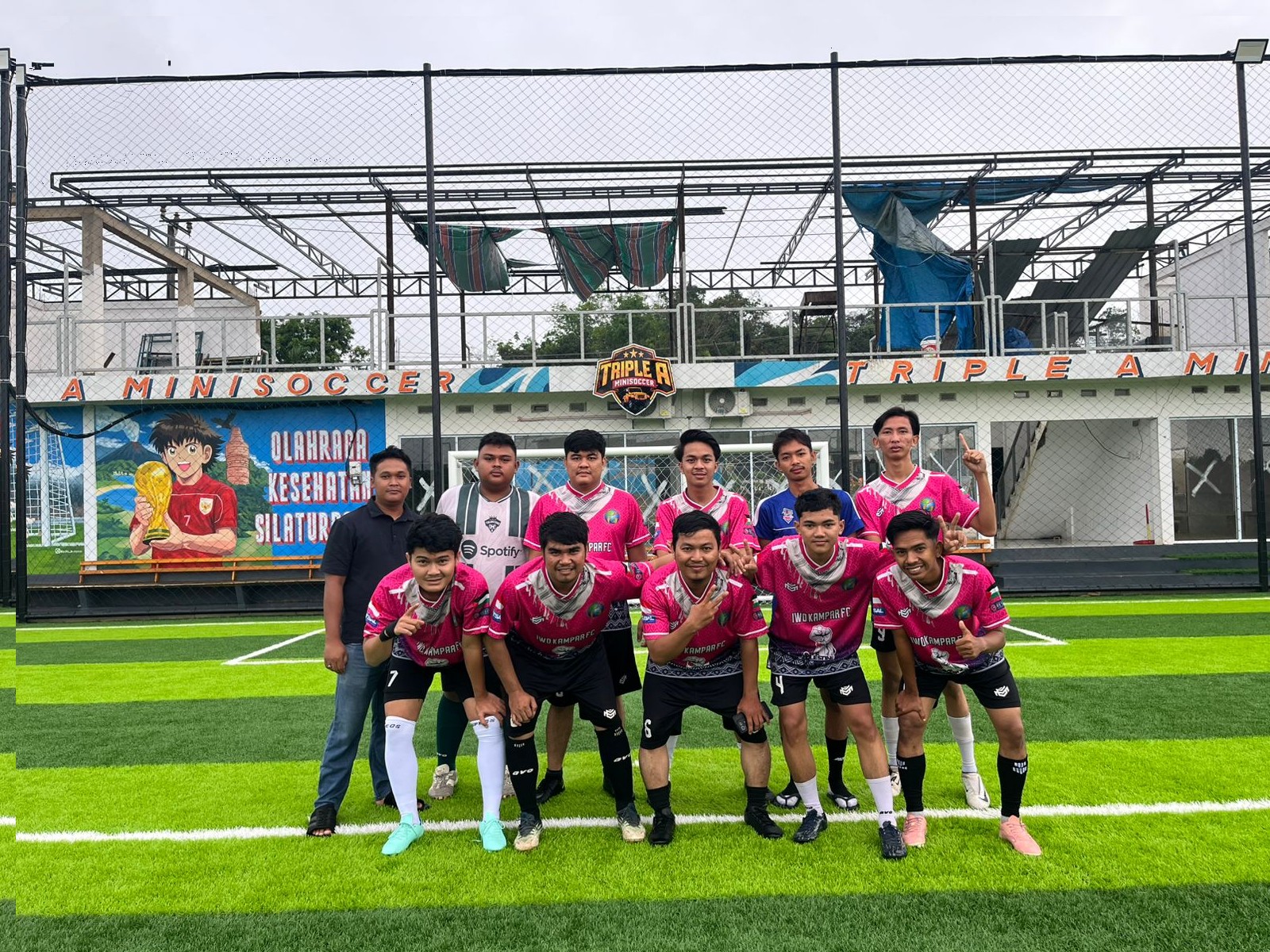 IWO Kampar FC Gandeng PKS Muda Kampar, Tumbangkan Bank Berkah Syariah di Laga Persahabatan