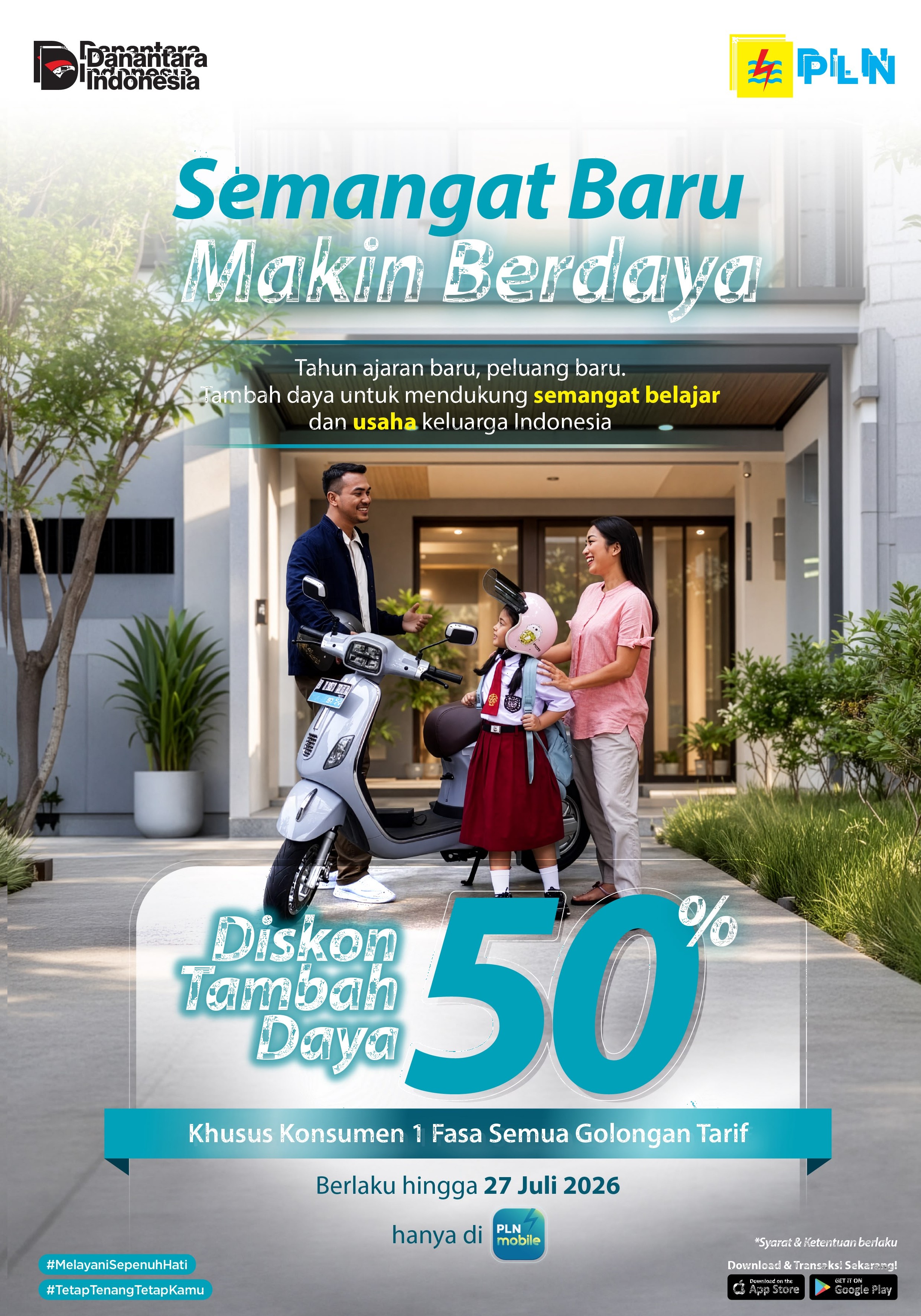 PLN Hadirkan Program “Semangat Baru Makin Berdaya”, Promo Tambah Daya Diskon 50 Persen