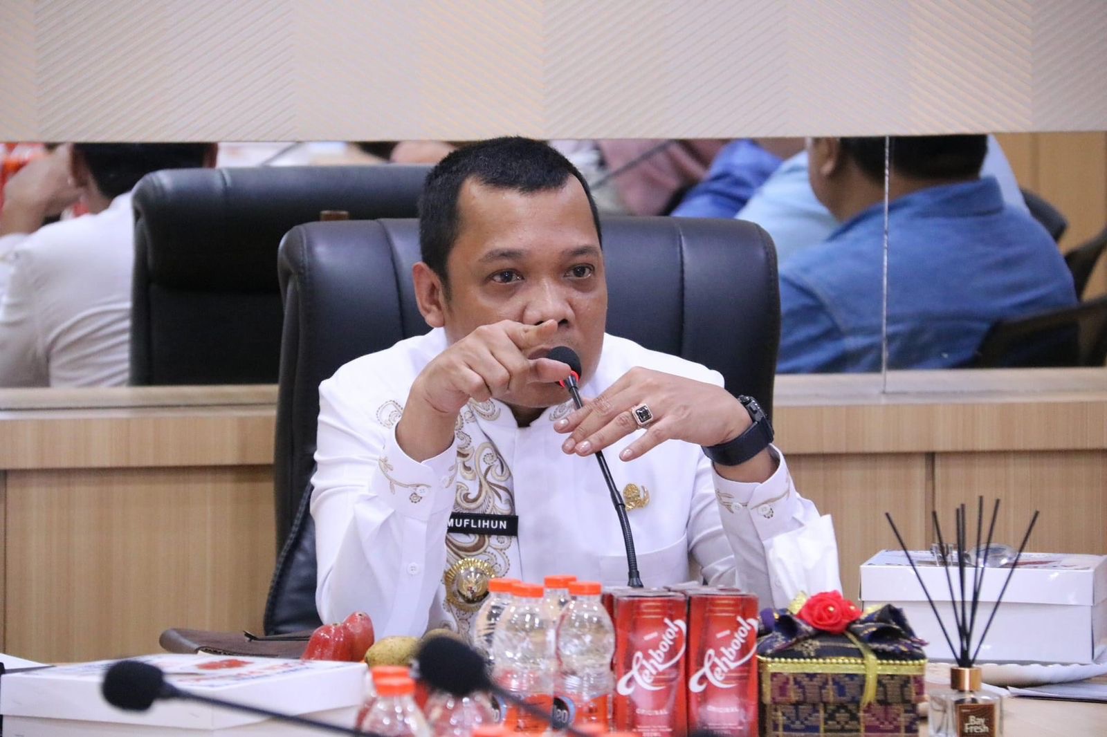 Pj Walikota Minta Komitmen Kontraktor IPAL Perbaiki Jalan Rusak