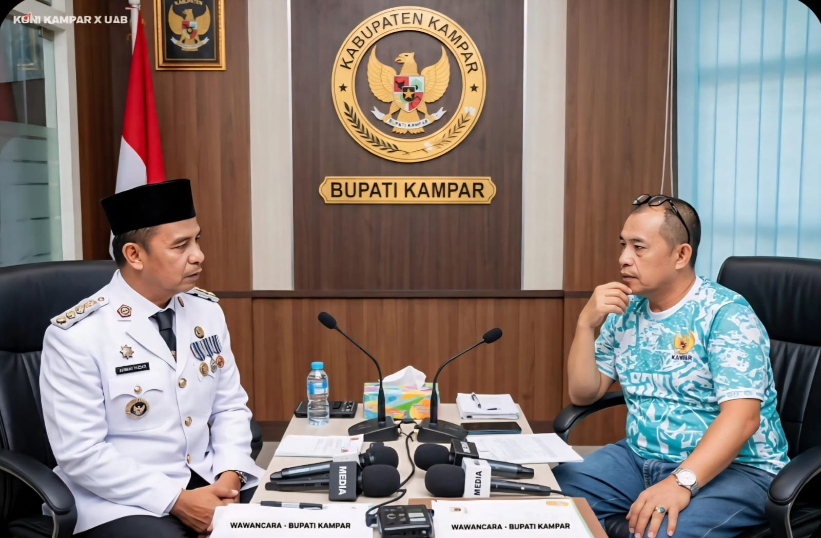 Bupati Kampar Ahmad Yuzar Sukses Jaga Kepercayaan Publik Lewat Pemerintahan Bersih