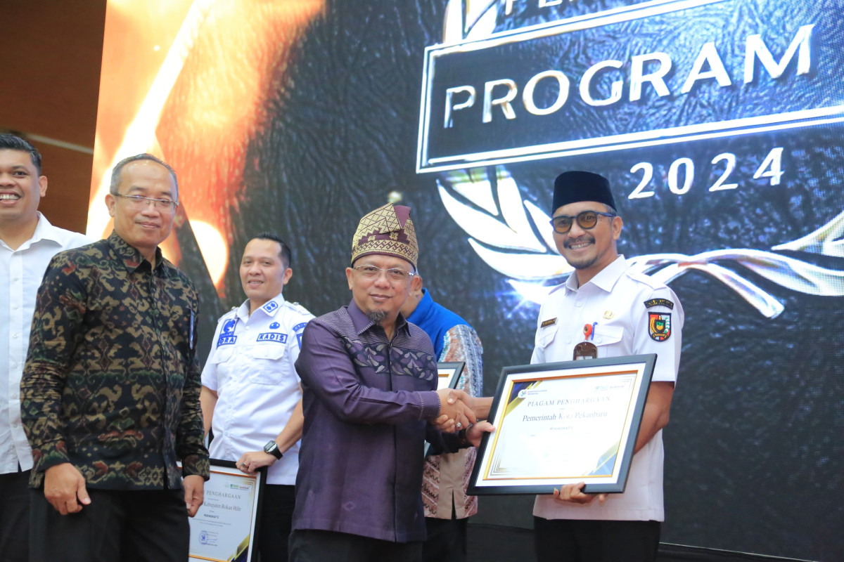 Pembangunan Statistik Pemko Pekanbaru Raih Nilai Tertinggi di Provinsi Riau