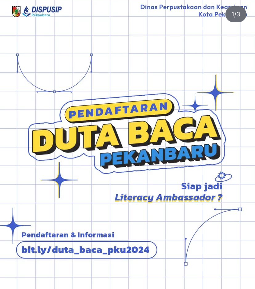 Daftar Sekarang, Dispusip Buka Pendaftaran Jadi Duta Baca Pekanbaru