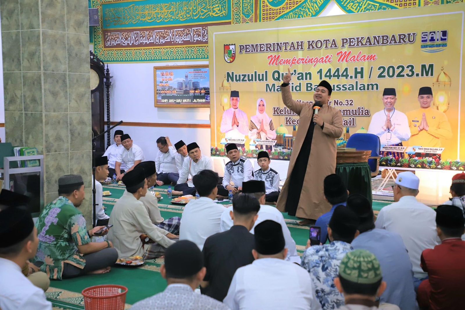 Ustaz Ashari Ajak Pejabat Pemko Makmurkan Masjid di Momen Nuzul Quran