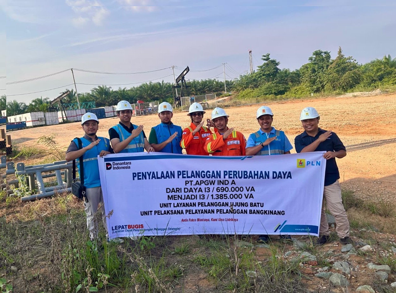 Dukung Akselerasi Migas di Riau, PLN Pasok Tambahan Daya 1.385 kVA ke PT APG West Kampar Indonesia