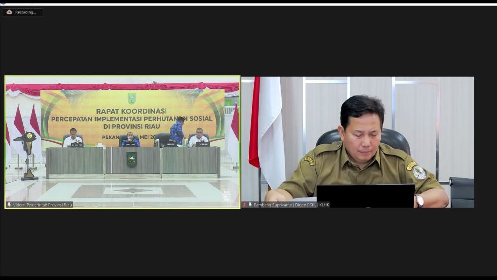 Gubernur Syamsuar Buka Rapat Koordinasi Percepatan Implementasi Perhutan Sosial di Provinsi Riau