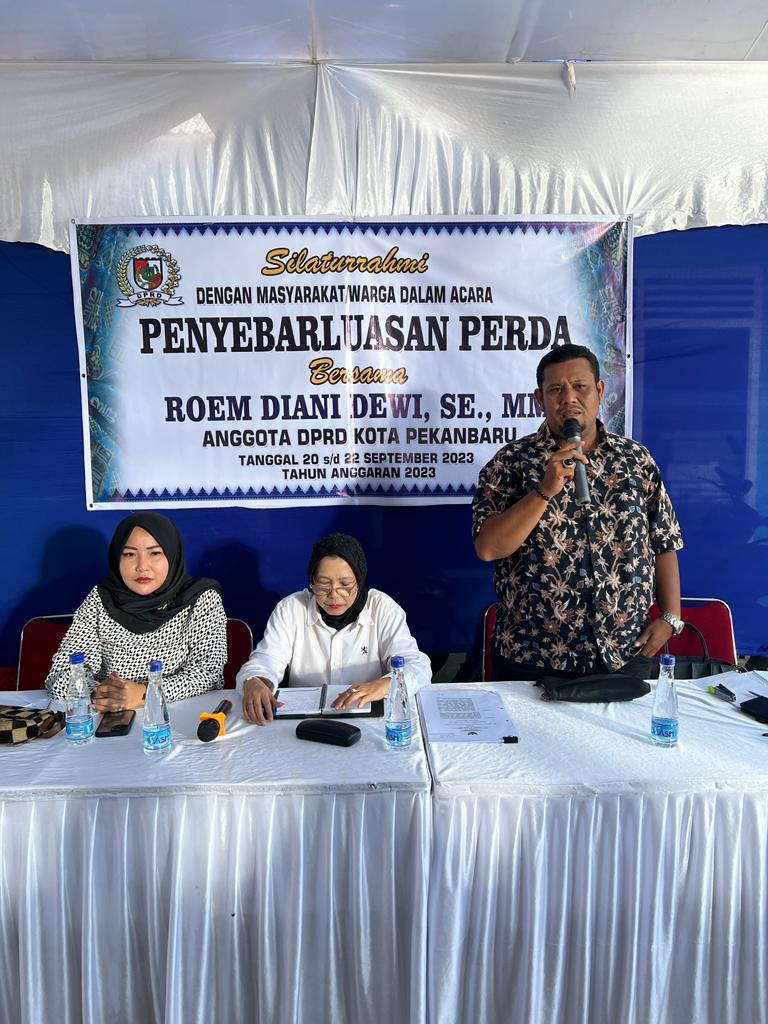Penyebarluasan Perda 14 Tahun 2018, Roem Diani Dewi Laksanakan Sosper