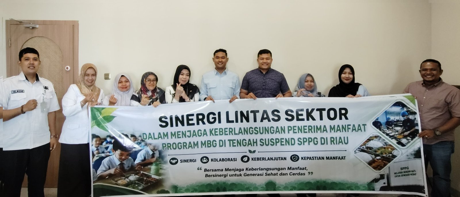 Polda Riau dan Stakeholder Perkuat Sinergi Kawal Program Makan Bergizi Gratis