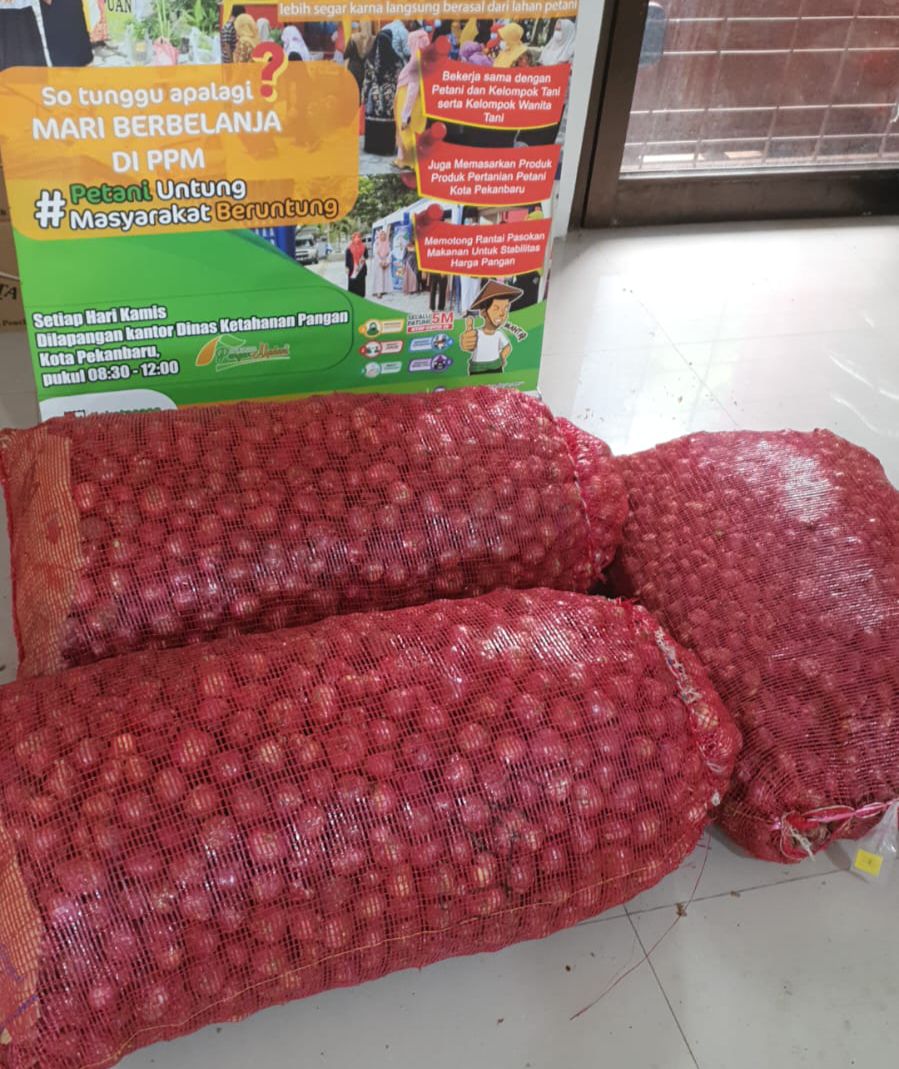 Disketapang Sediakan Bawang Merah di Outlet Puan Berseri