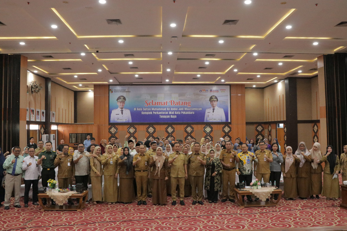 Pemko Pekanbaru Gelar Rakor Persiapan Verifikasi Lapangan Hybrid KLA 2025