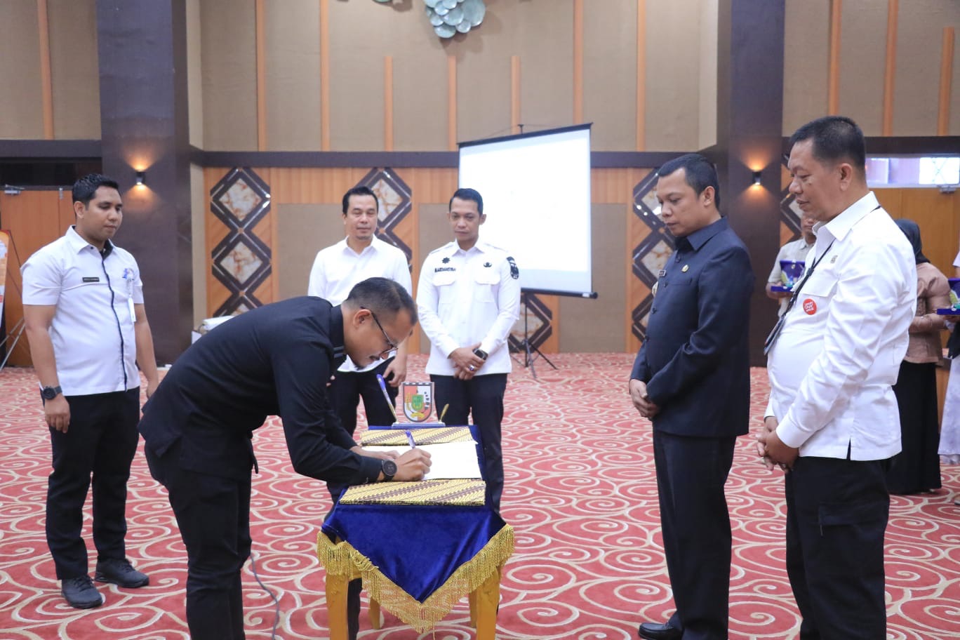 Pemko Pekanbaru Terima Aset Fasos dan Fasum dari 7 Pengembang Perumahan