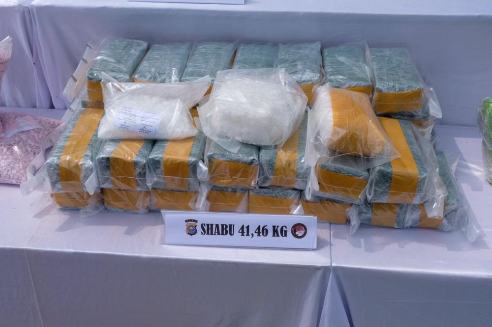 Selama 2023, 39 Kg Sabu dan 21 Ribu Butir Pil Ekstasi Diamankan di Riau