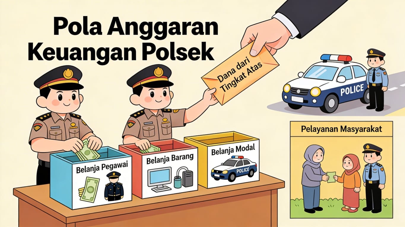 Bukan Sekedar Patroli, Begini Pola Pengelolaan Keuangan di Kantor Polsek