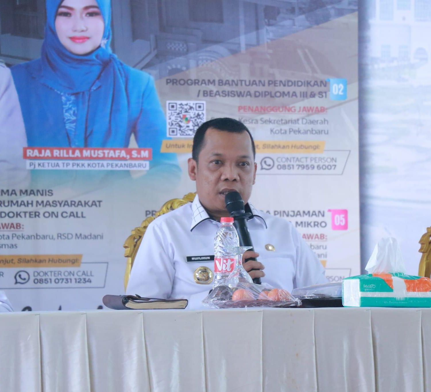 Pj Walikota Pekanbaru Minta Gencarkan Sosialisasi 5 Program Prioritas