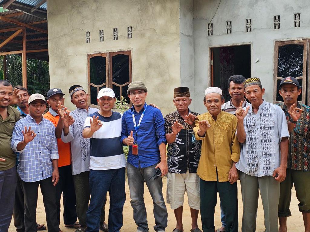 Inilah Hasil Kunjungan Wabup Bagus Santoso dan Manager PLN Dumai di Dusun Bukit Lengkung