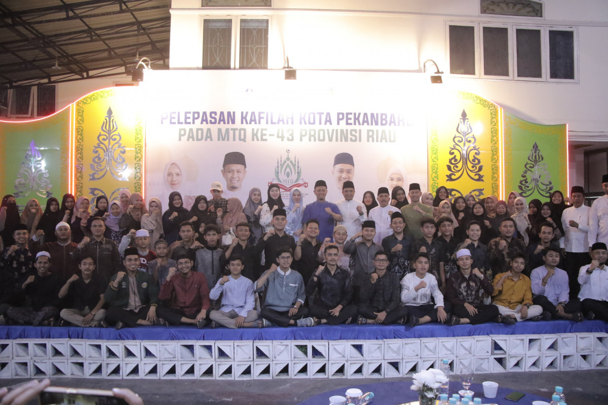 Kafilah Asal Kota Pekanbaru Siap Mengikuti MTQ tingkat Provinsi Riau Tahun 2025