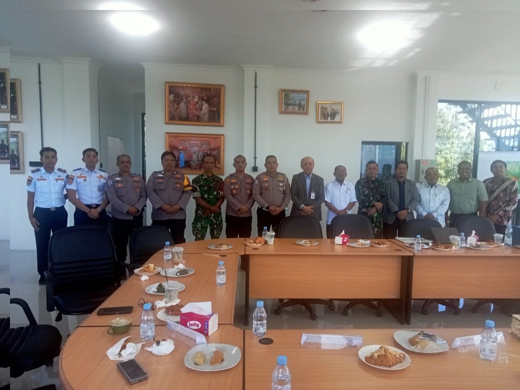 Rektor UP Gelar Halal Bihalal Bersama Forkopimcam Bangkinang Kota