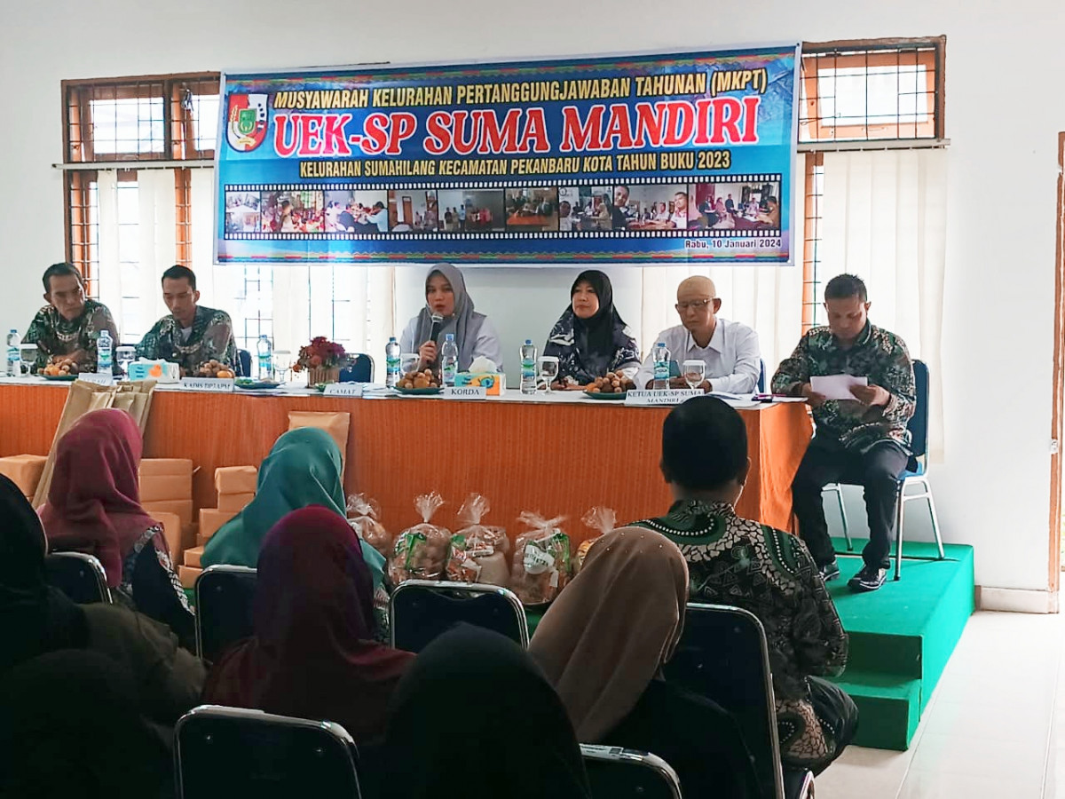 Hadiri MKPT di Sumahilang, Camat Pekanbaru Kota Sampaikan Program Prioritas Pj Walikota