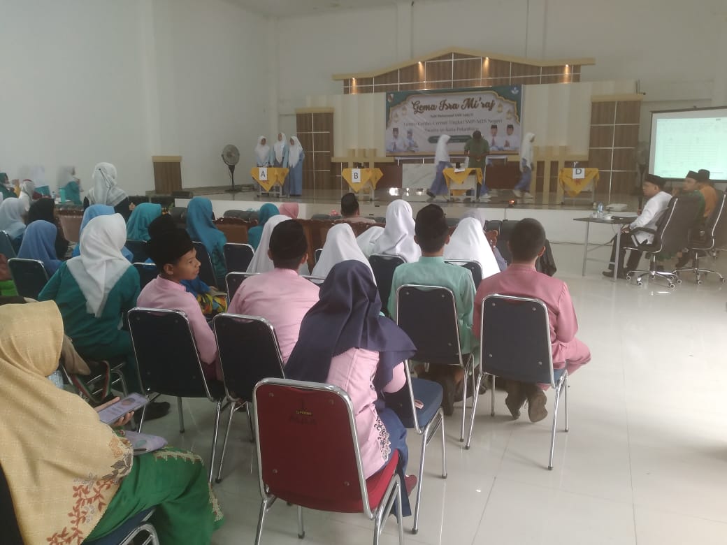 Disdik Pekanbaru Gelar Sejumlah Perlombaan Semarakkan Isra Miraj