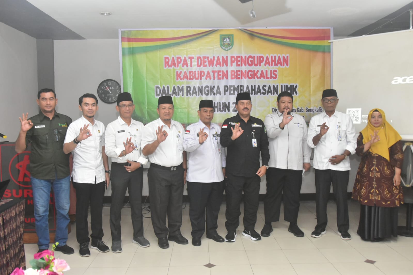 Tingkatkan Perekonomian Daerah, Bupati Bengkalis Buka Rapat Penetapan Upah Minimum Kabupaten