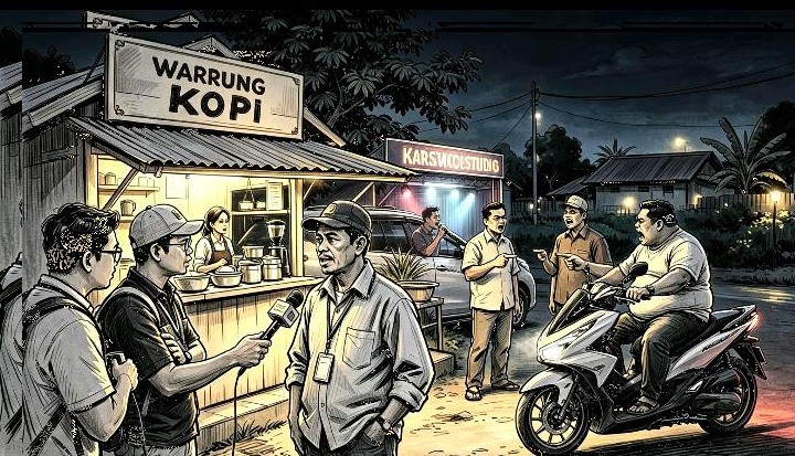 Isu Pengancaman dan Pemaksaan Oknum Jadi Pembicaraan Warga, Pemilik Warung Akui Benar Kejadian