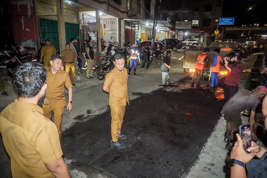 Perlebar 3 Ruas Jalan Pekanbaru, Wako Agung Apresiasi dan Ucapkan Terimakasih Kepada Plt Gubri SF Hariyanto