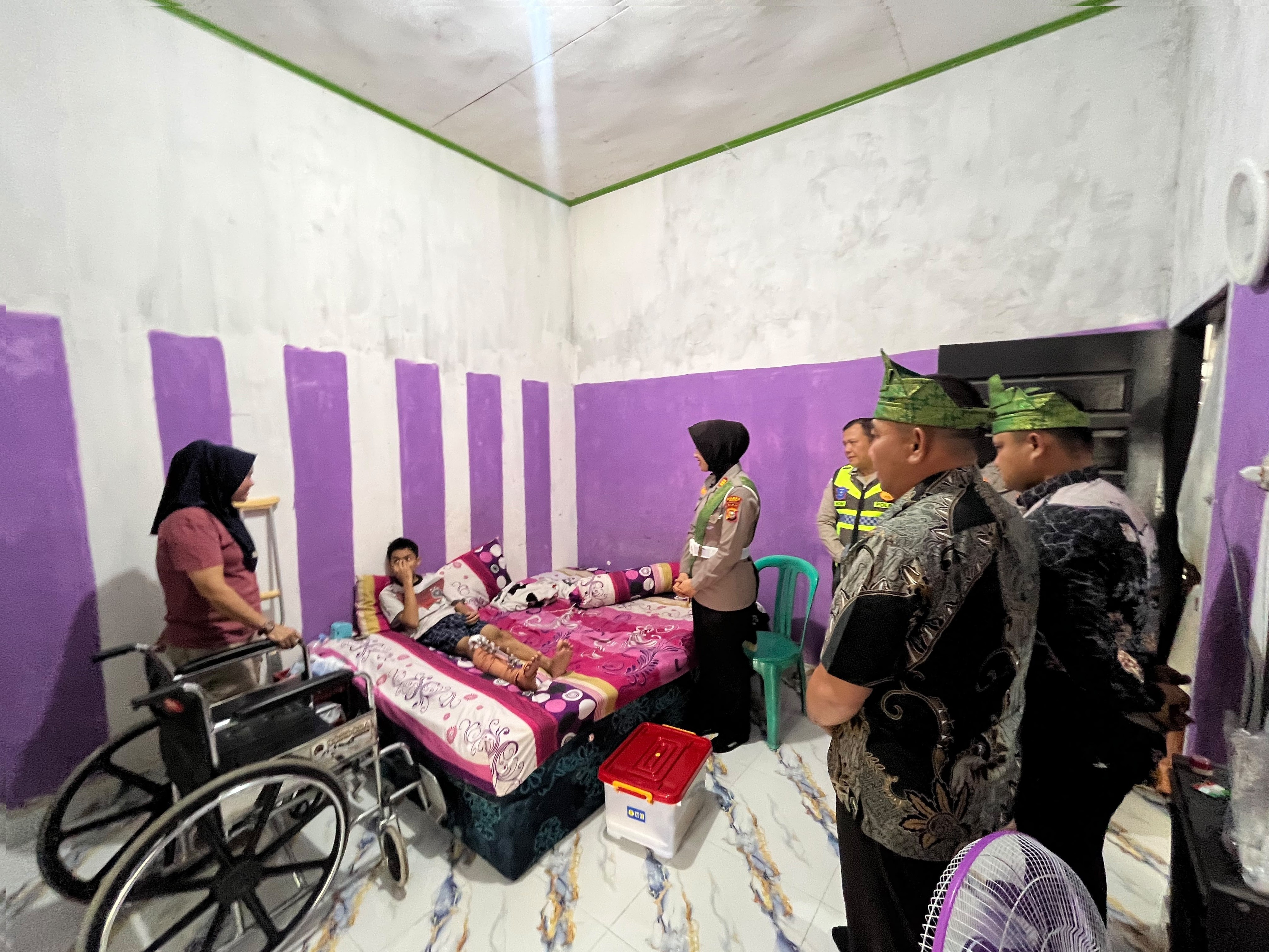 Jumat Berkah Satlantas Polres Kampar, Wujud Kepedulian dan Empati kepada Korban Kecelakaan Lalu Lintas