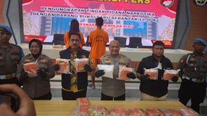 Polda Riau Sita 15 Kg Sabu dari Sejoli