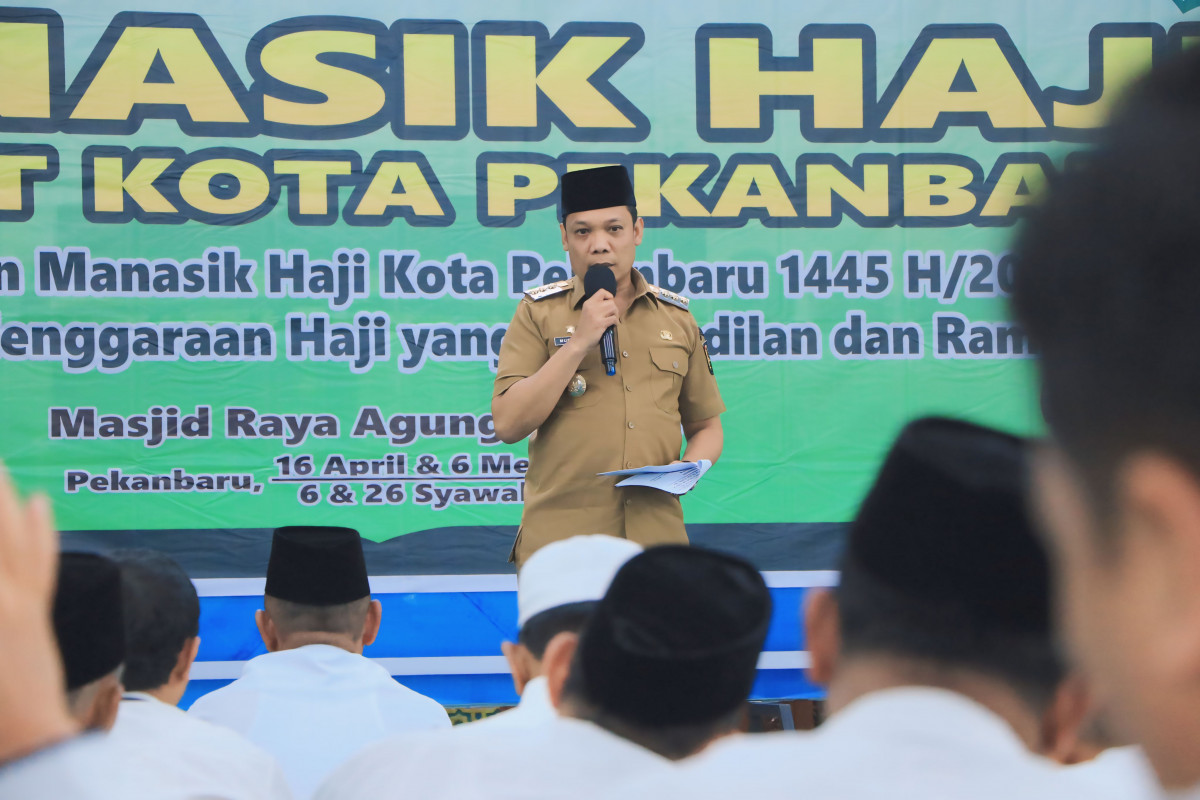 Pj Walikota Minta CJH Serius Ikuti Manasik Haji